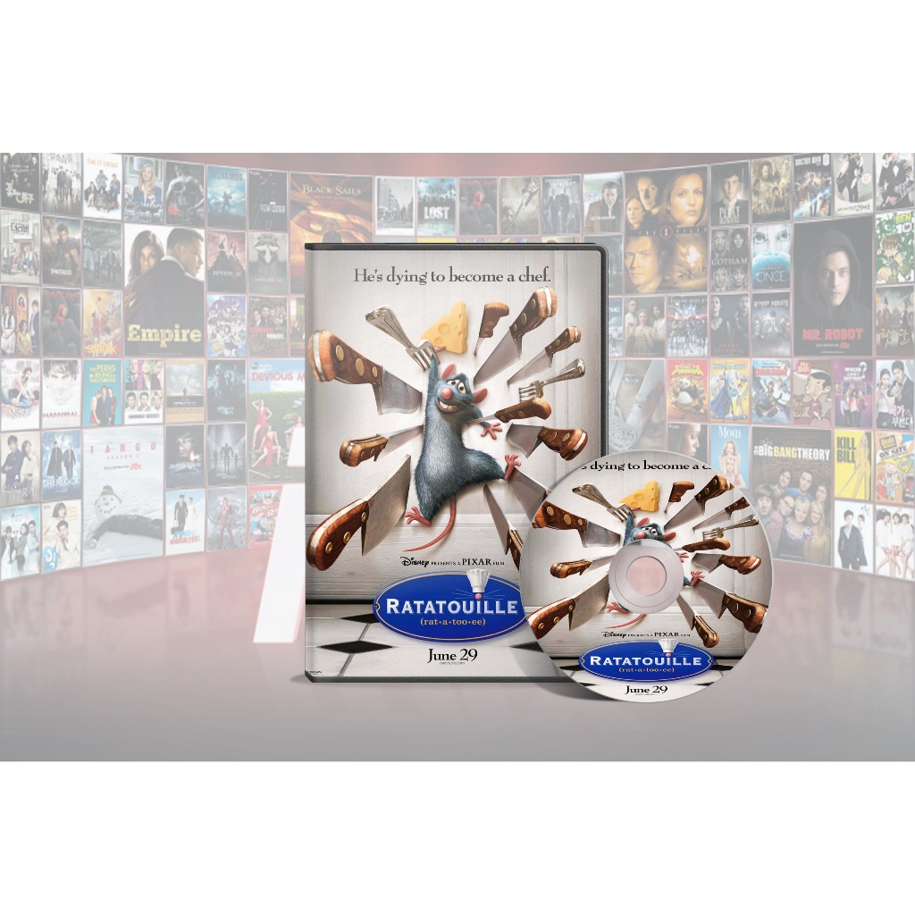 DVD Film Animasi Ratatouille (2007)