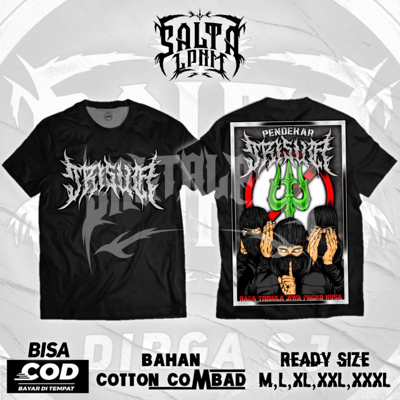 Kaos Trisula Pagar Nusa A2 Full punggung Terbaru