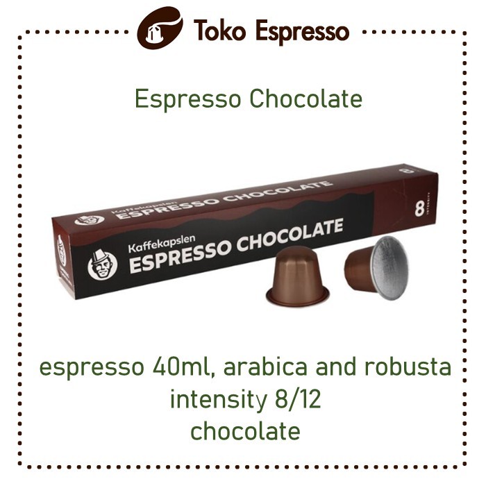 

Kaffekapslen Coffee Capsules Kompatibel Untuk Nespresso Pasti Ori