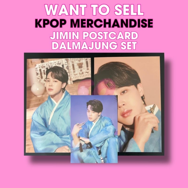 [OFFICIAL] BTS POSTCARD DALMAJUNG SET JIMIN VER.