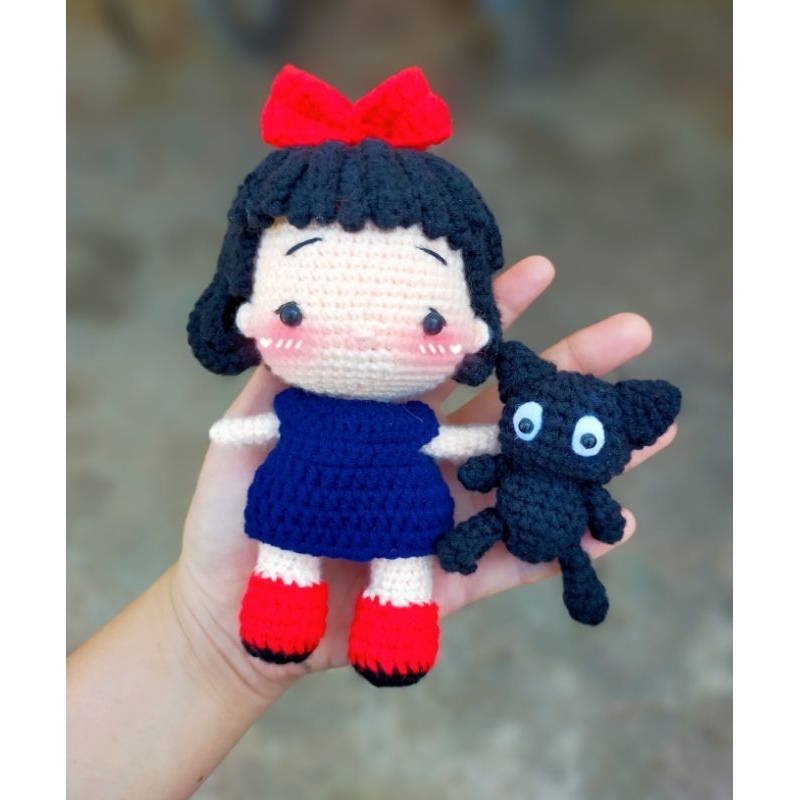 boneka rajut/ amigurumi kiki & jiji