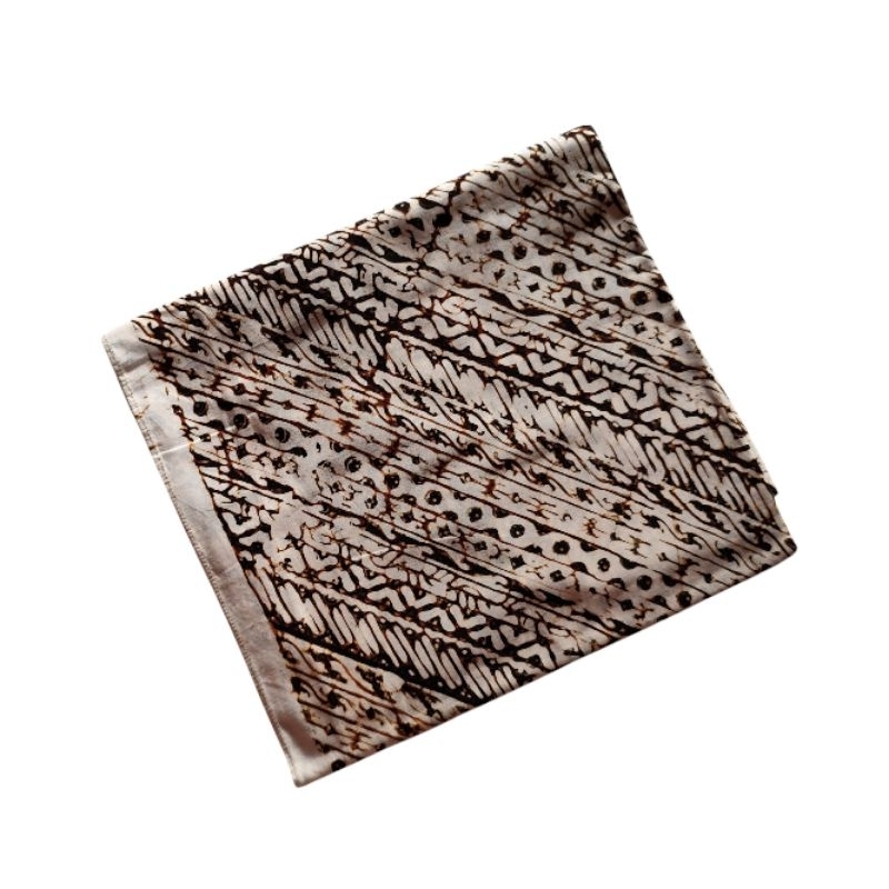 Kain jarik batik cap sogan Jogja udan liris