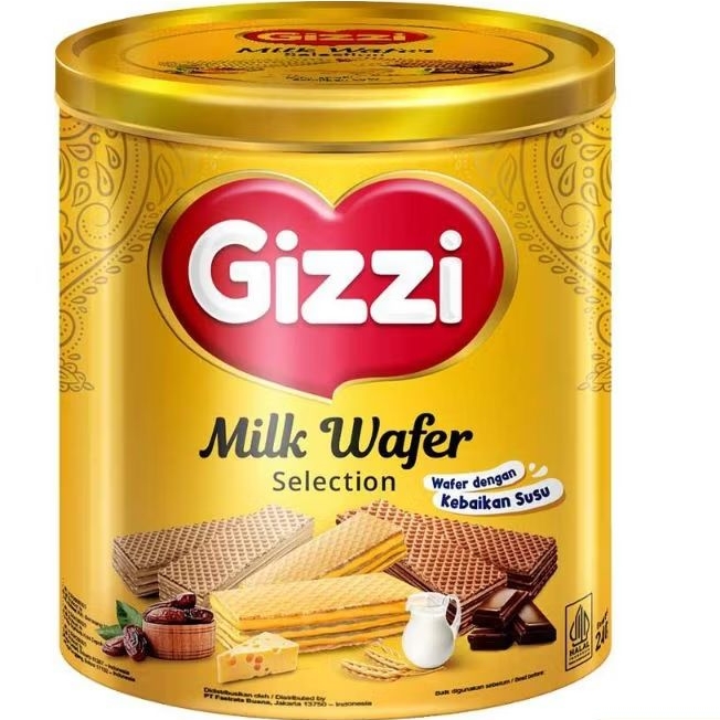 

gizzi milk wafer selection 240g