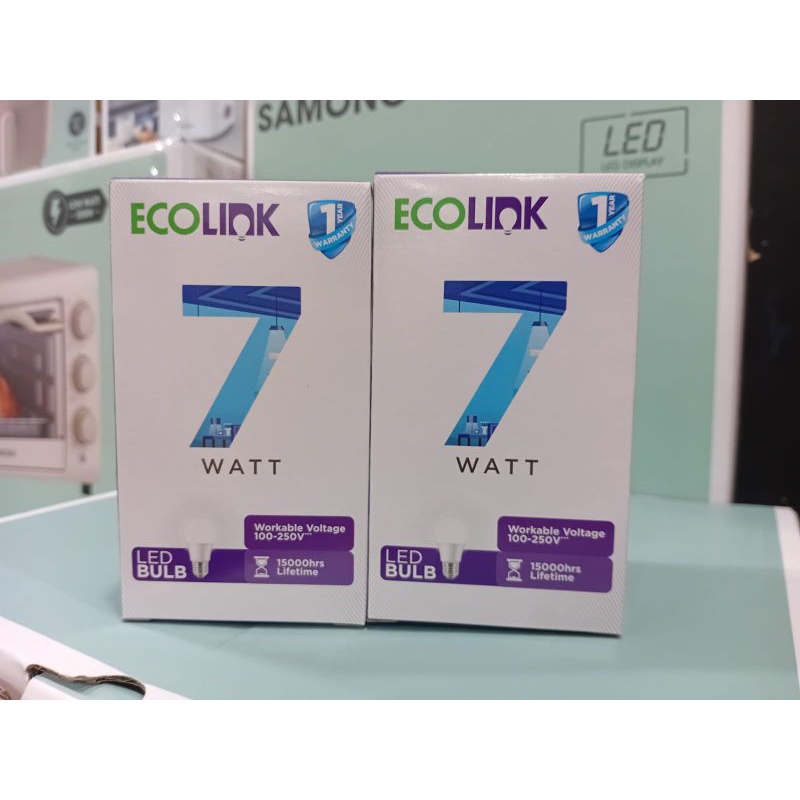 ECOLINK LED BULB P45 7W E27 6500K