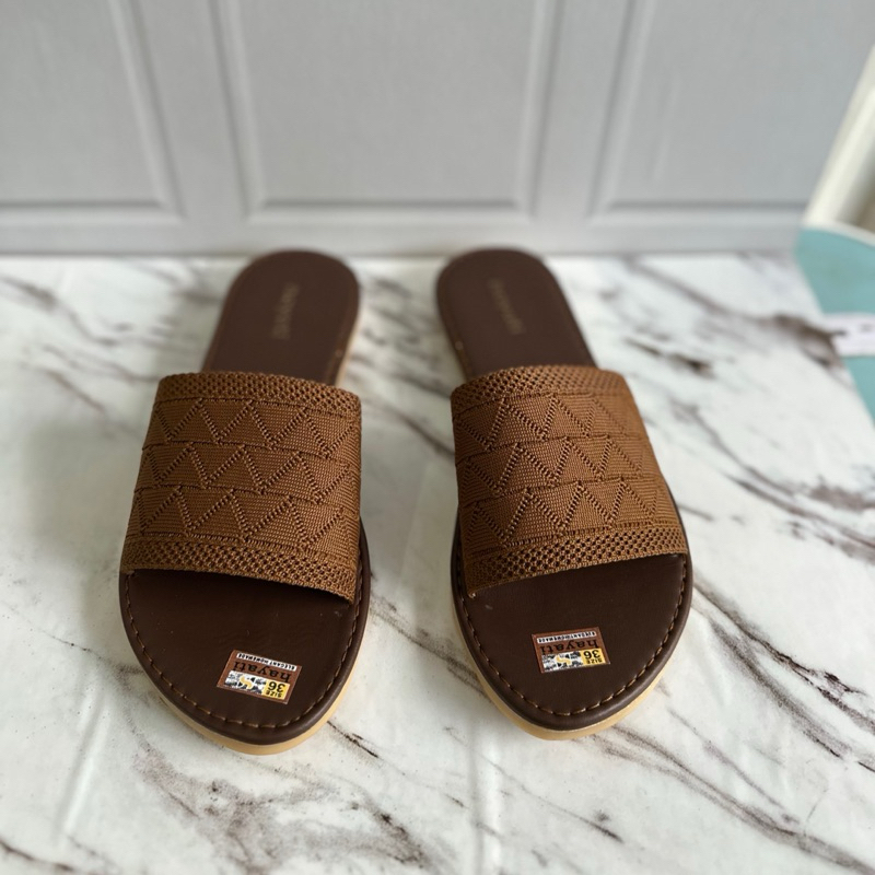 sendal wanita selop rajut sendal wanita flat sendal wanita santai sendal wanita 2025 sendal hayati s