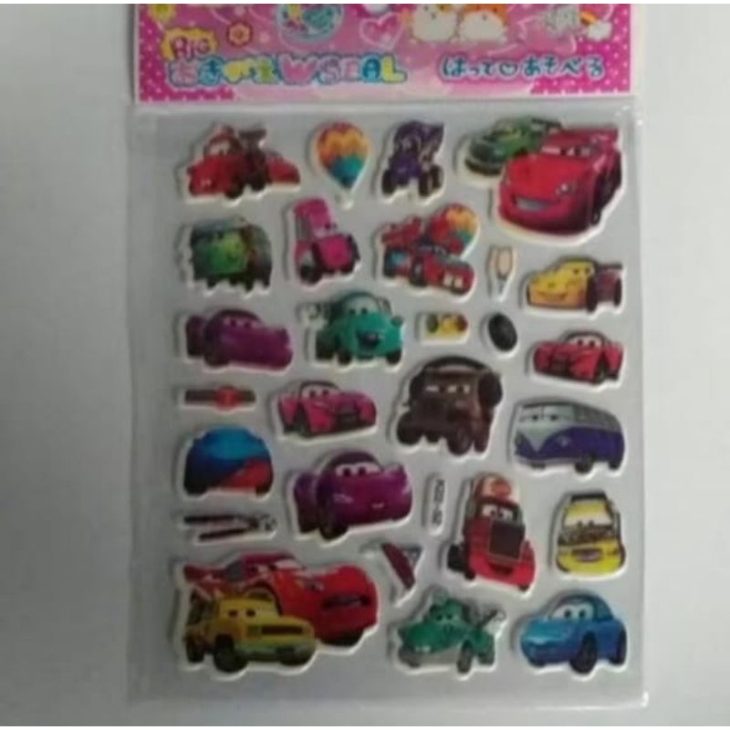 

Mainan anak stiker timbul karakter lucu sticker bantal murah harga satuan perpcs