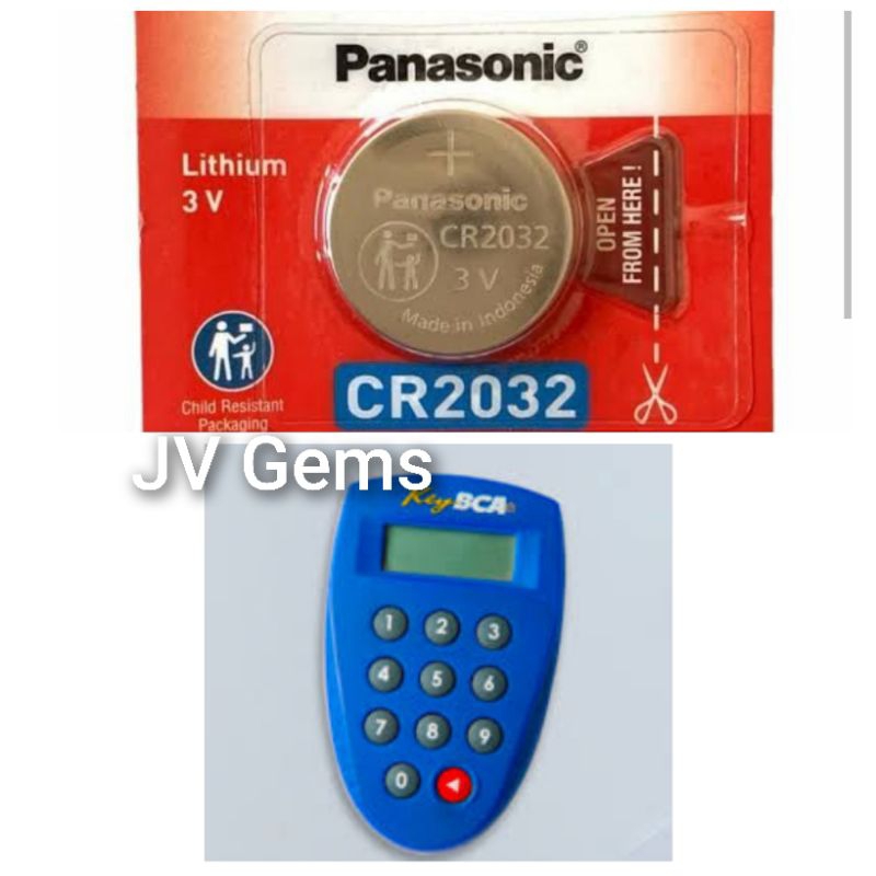 Baterai key bca baterai Panasonic original untuk bca key