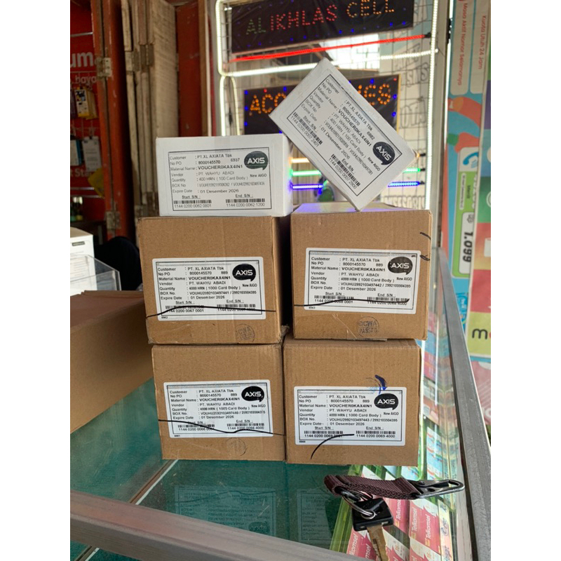 TERMURAH VOUCHER KOSONG AXIS