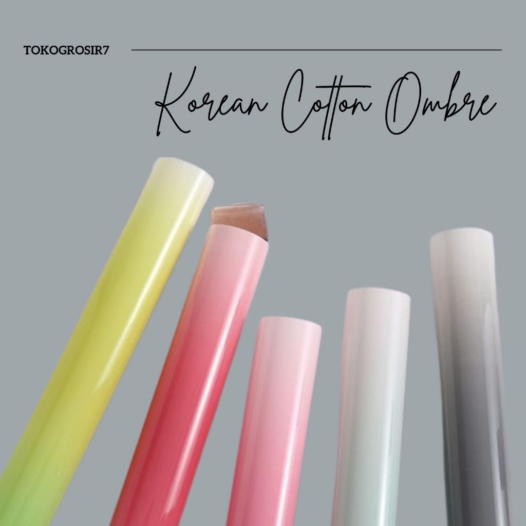 

KERTAS GRADASI PELANGI ROLL BUKET BUNGA RAINBOW KOREAN FLOWER WRAPPING GRADIENT COTTON PAPER