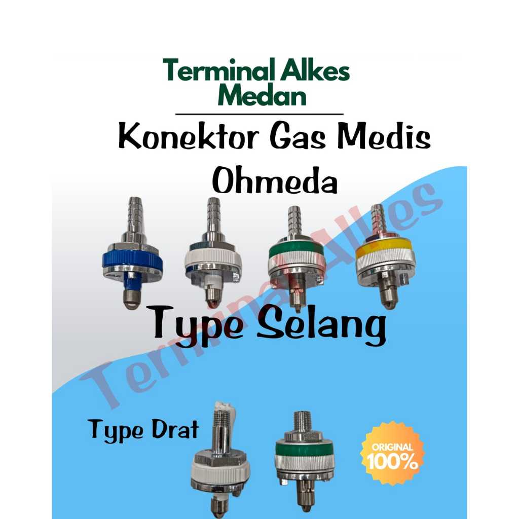 Connector Flowmeter Wall Outlet Ohmeda