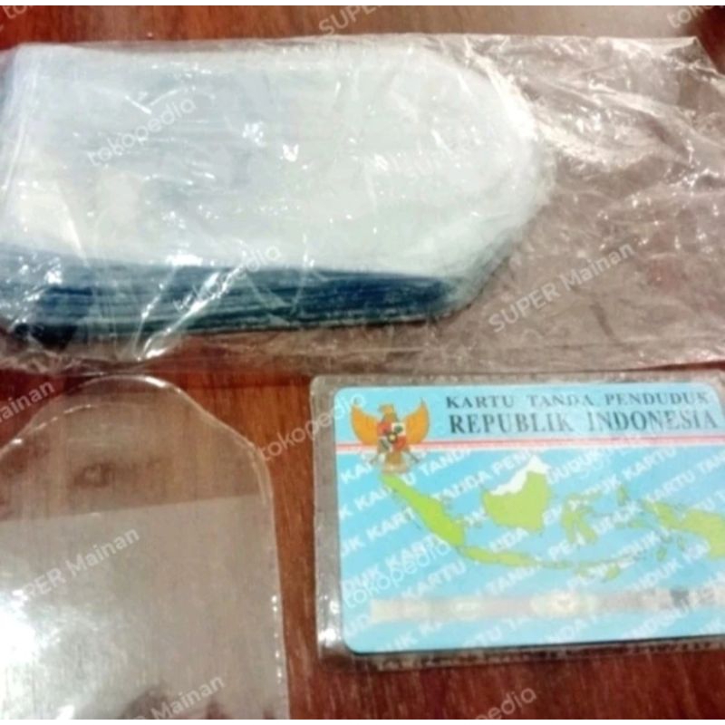 

plastik ktp / kartu nama 6x9 isi (100pcs)