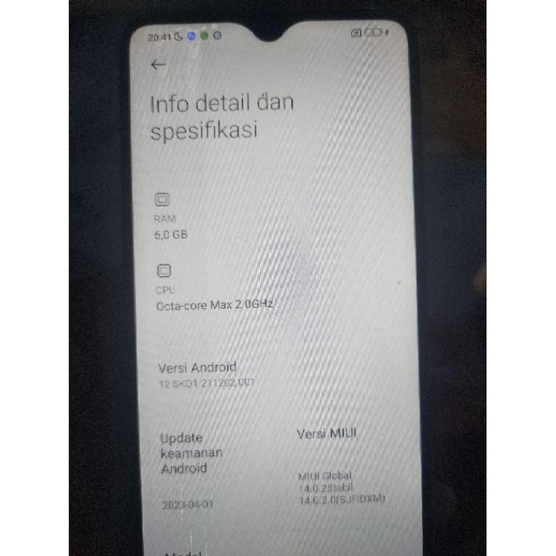 Mesin Poco M3 6/128 Minus Sinyal