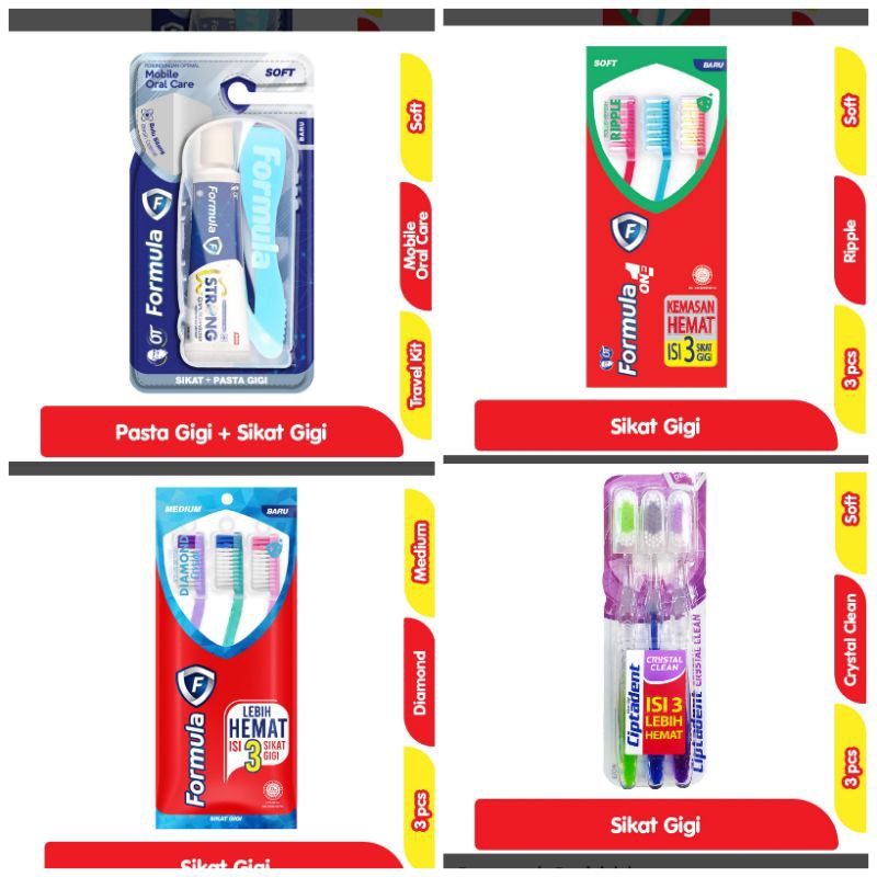 Sikat Gigi Termurah Sikat Gigi Cipatadent Ciptadent Sikat Gigi Ciptadent SG