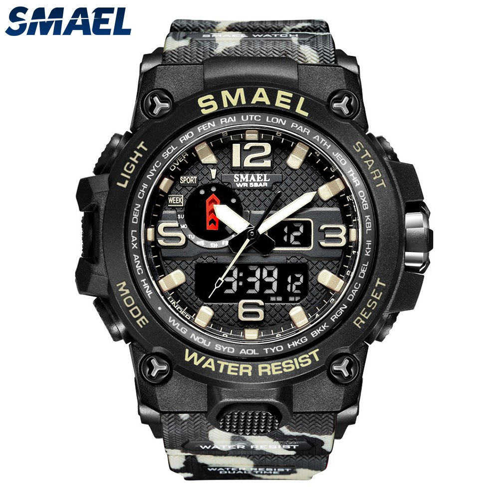 SMAEL 1545D MC Jam Tangan Mekanik Otomatis Pria Jam Tangan Mekanik Otomatis Tahan Air Jam Tangan Mek