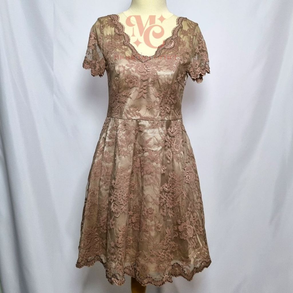 KEBAYA SINTHA MIDI DRESS | Gaun Kebaya Dress Wanita | Kebaya Modern Casual Formal