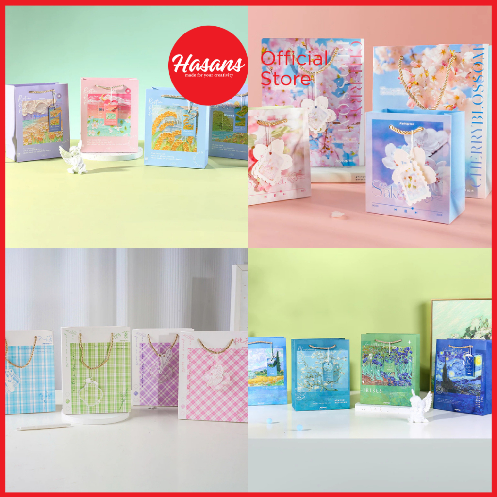 

[1 Pcs] Paper Bag Bergambar / Tas Kado / Tas Hadiah / Paper Bag Kado / Paper Bag Motif / Joytop, Gift Bag