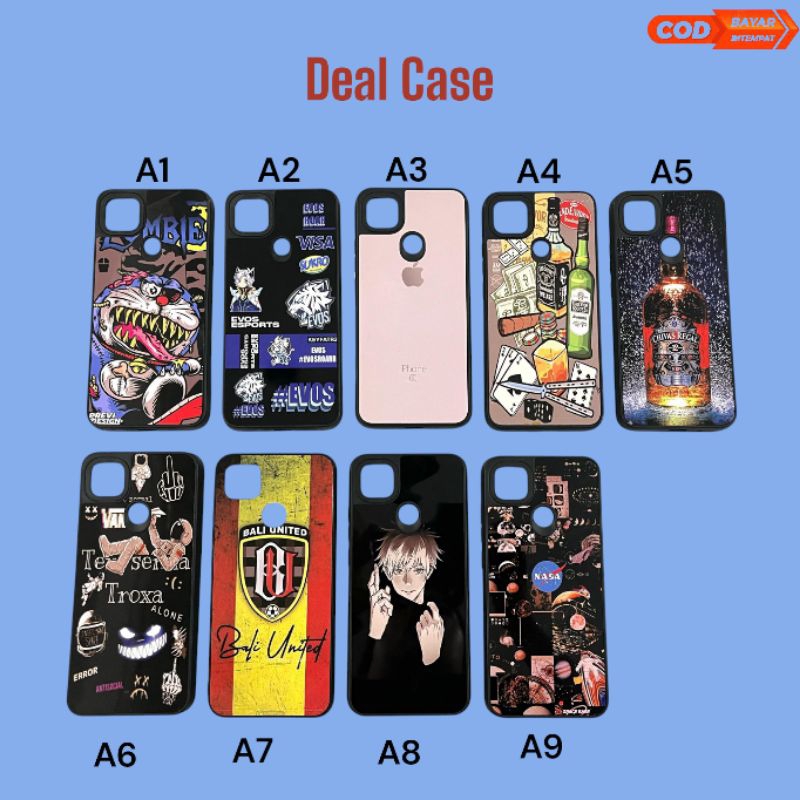 Case Hp Tipe REDMI 9C / 10A  / Clear Case / Case Bening / Clear Case Gambar / Case 2D / Case Polos /