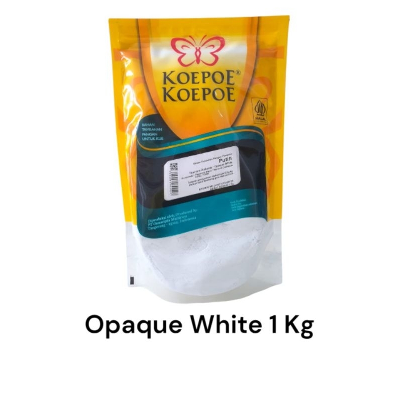 

Abigailcorner - Koepoe Koepoe | OPAQUE WHITE 1 Kg Pouch