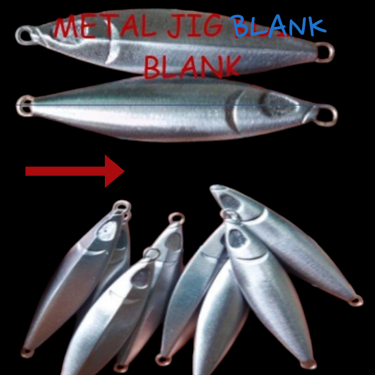 Metal jig koika Blank 40-60-80-100-150-200 gram
