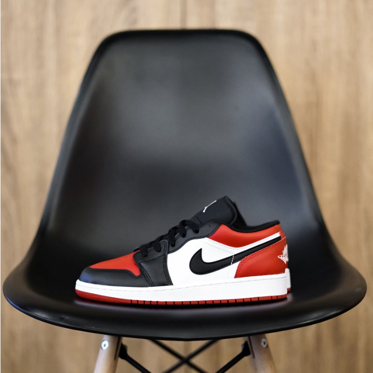 Air Jordan 1 Low Bred Toe (GS)