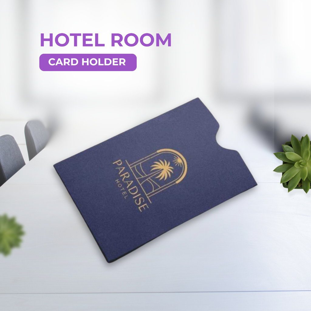 

Hotel Card Holder | 225 Pcs | Tempat Kartu Hotel dengan bahan Premium