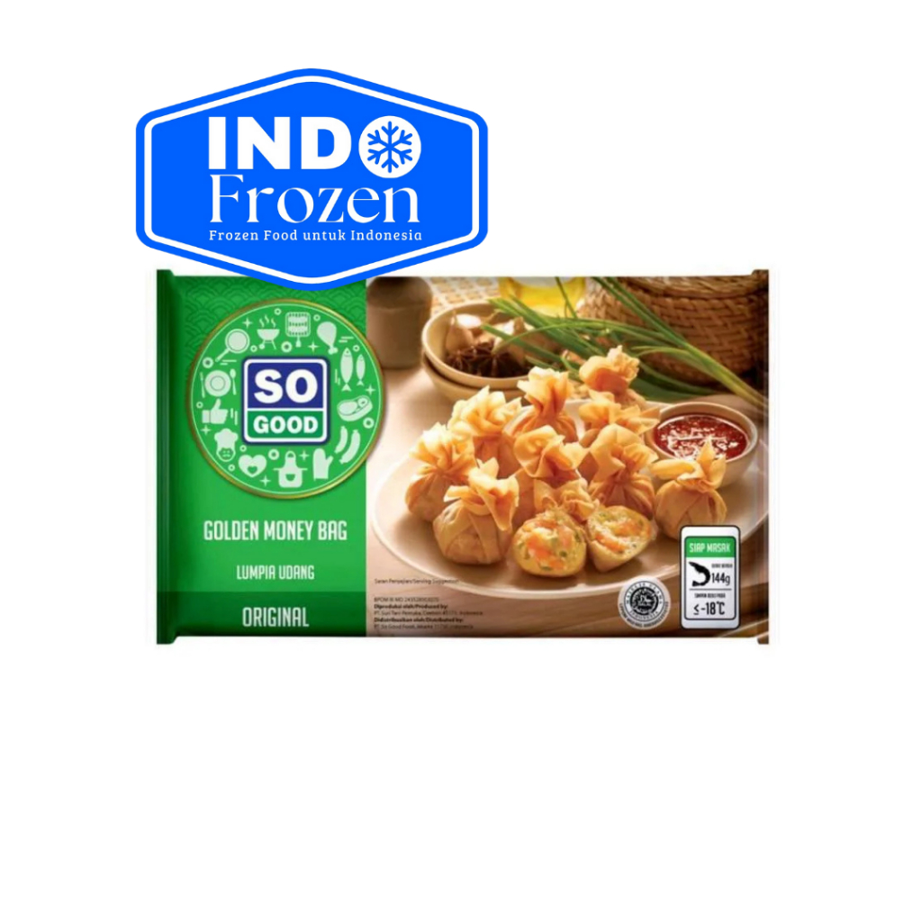 

SO GOOD GOLDEN MONEY BAG ORIGINAL 144GR