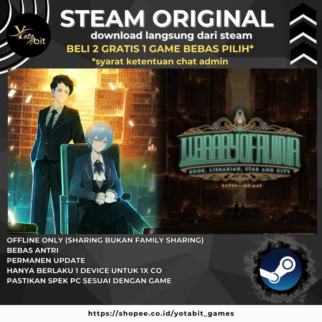 Library Of Ruina PC Sharing Original Offline