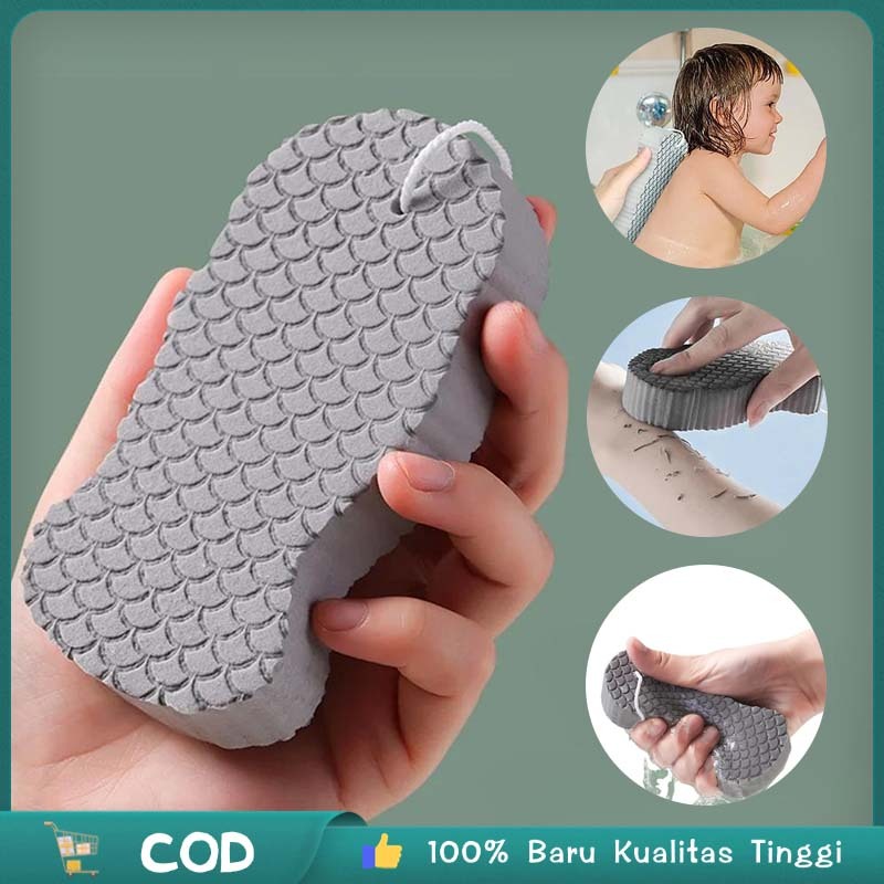 Spon Mandi Perontok Daki Spon Daki Perontok Daki Spons Penghilang Daki Seluruh Badan Gosokan Badan