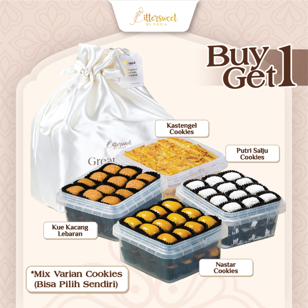 

Hampers Satin - B1G1 ( Cookies Ramadhan PP ) ( PILIH VARIAN )