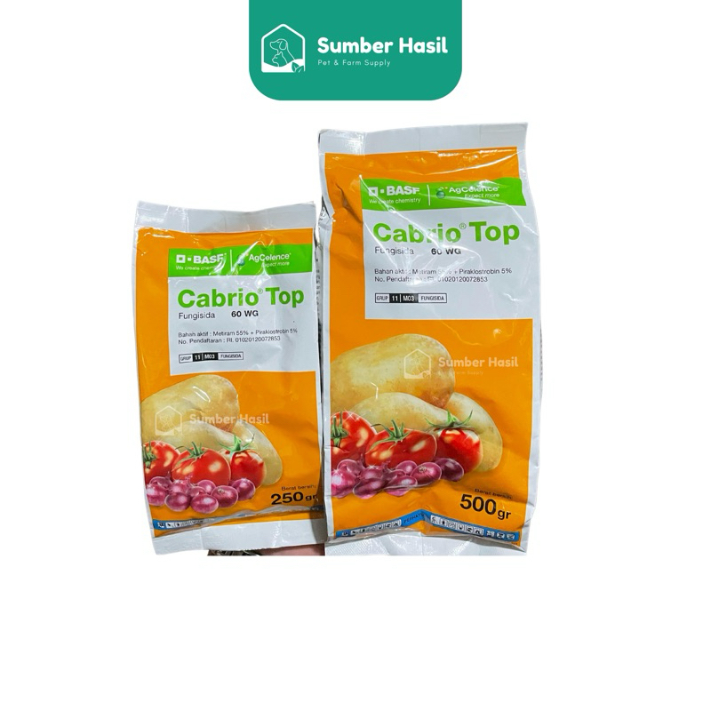 CABRIO TOP 250GRAM FUNGISIDA CABRIO TOP 500GRAM BASF ORIGINAL