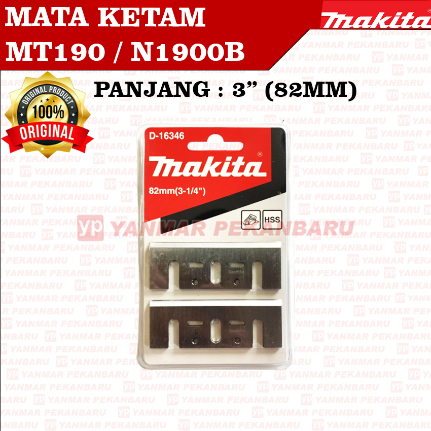 MT190 MATA PISAU PLANER SERUT KAYU KETAM SUGU 793004-6 MAKITA 1900B ORIGINAL ASLI