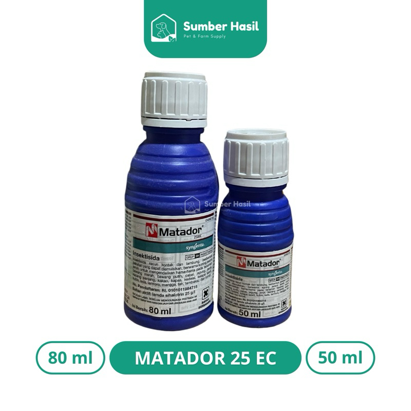 MATADOR 80ML SYNGENTA MATADOR 50ML INSEKTISIDA OBAT SERANGGA DAN HAMA MATADOR ORIGINAL