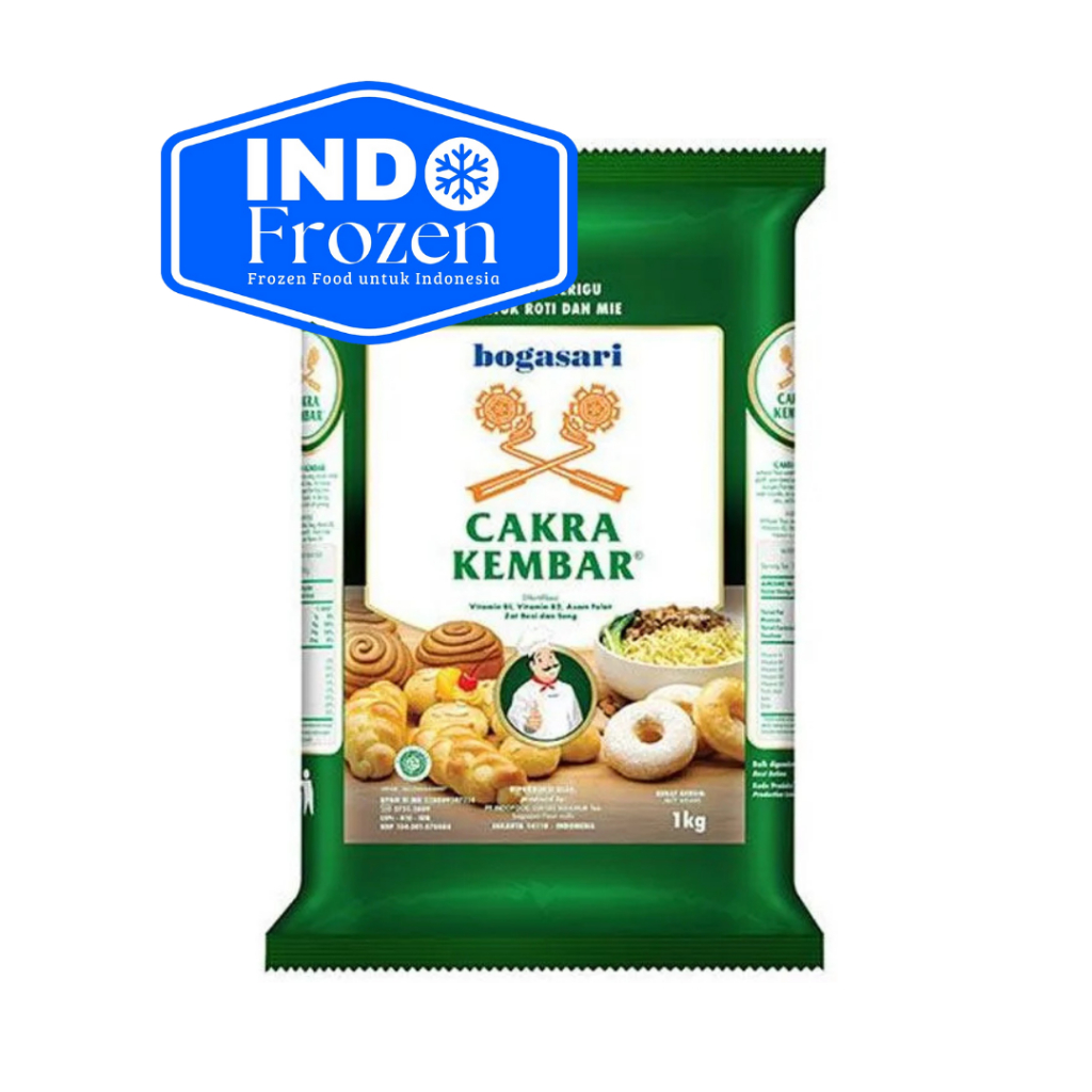 

BOGASARI TEPUNG TERIGU CAKRA KEMBAR 1KG