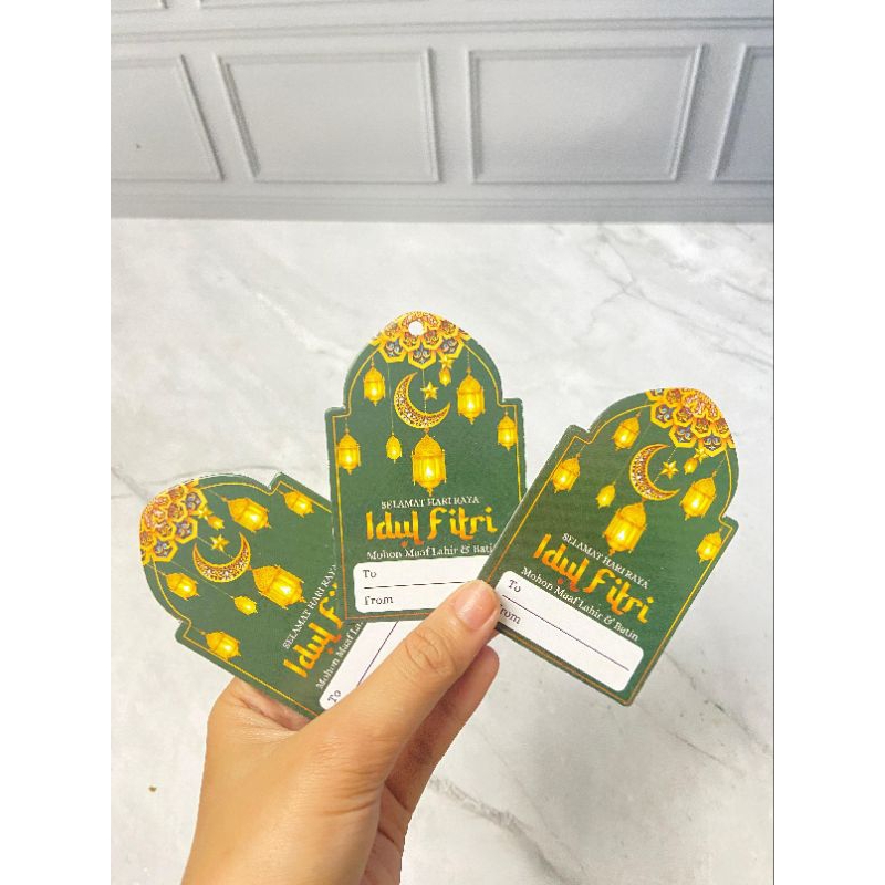 

hangtag lebaran / hangtag idul fitri / hangtag hampers