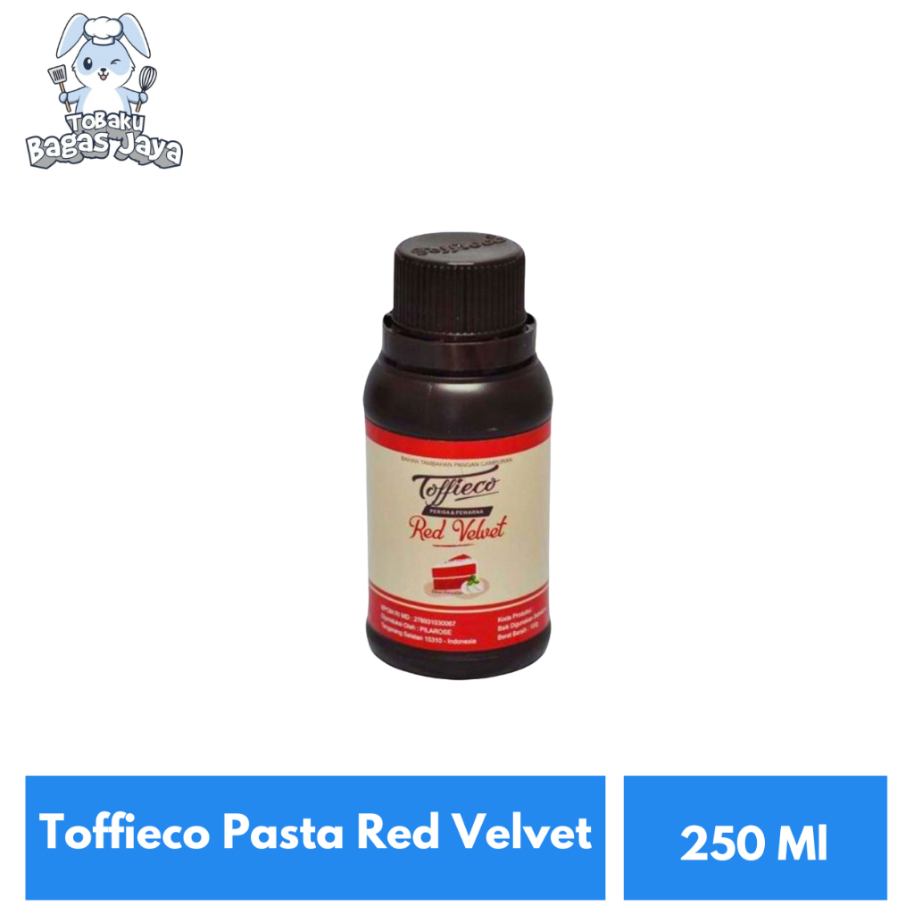 

Toffieco Pasta Red Velvet 250 Ml