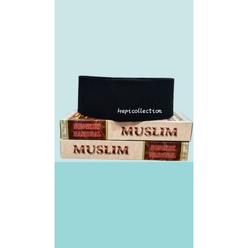 PECI/SONGKOK NASIONAL MUSLIM POLOS TINGGI 9
