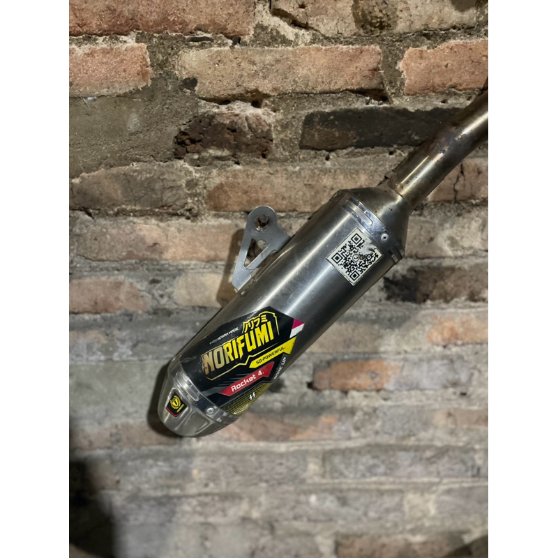 knalpot crf norifumi rocket 4