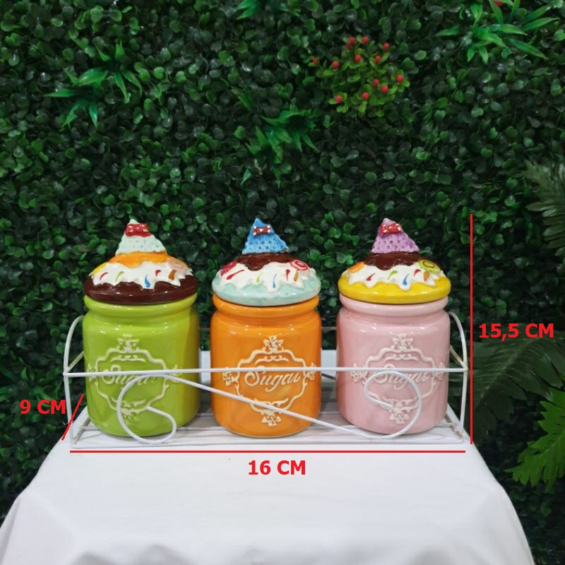 TOPLES CUPCAKE SATU SET