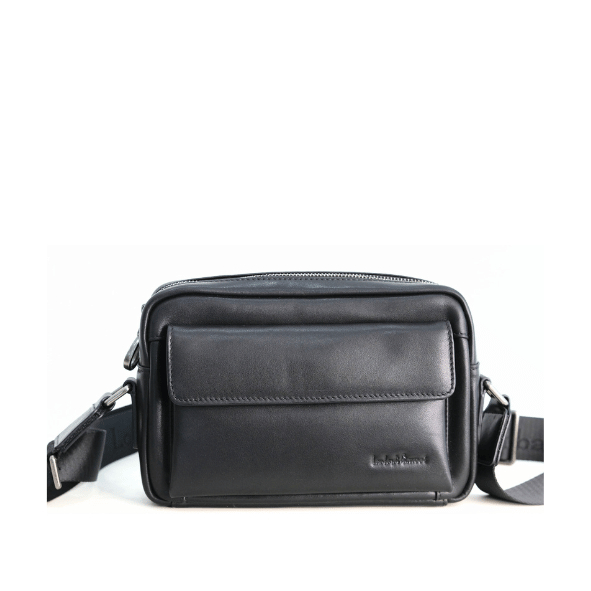 Lombardi Giovanni - Tas Selempang Pria Kulit - Kulit Sapi Asli - Leonardo