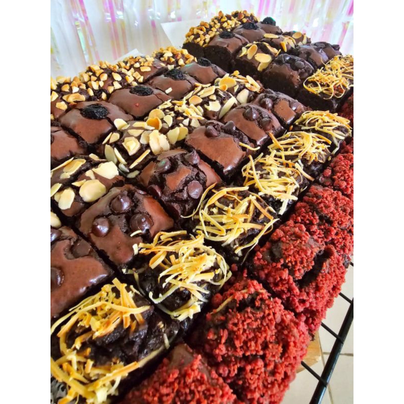 

Brownies Shiny Crust ukuran 20x20