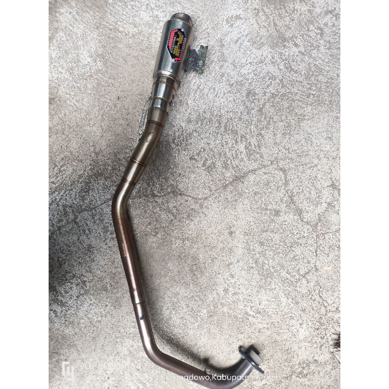 knalpot R2 leher PROLINER ORI PNP CBR150R faclite