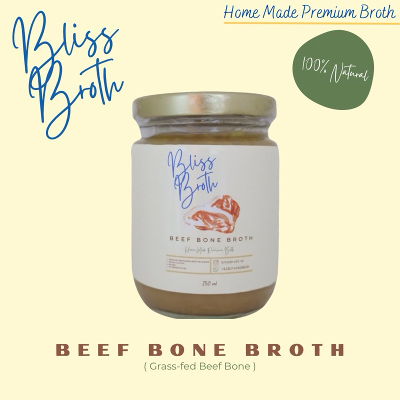 

Premium Beef Bone Broth ( Thick )