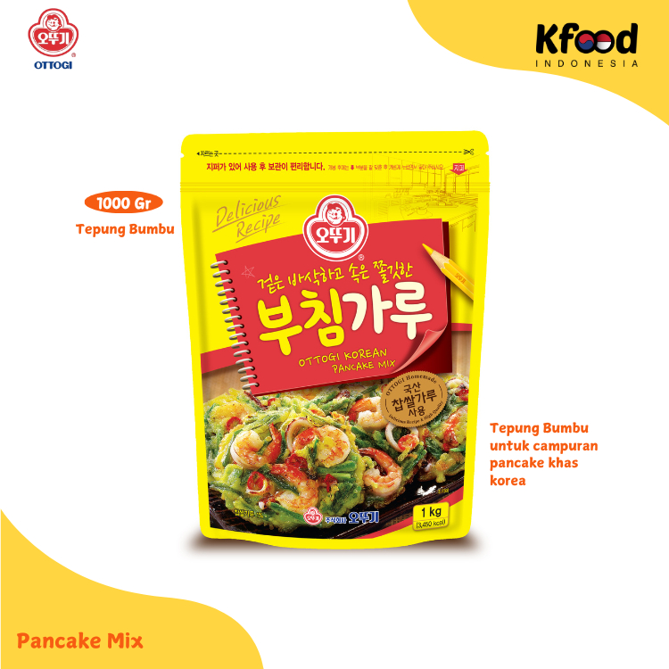 

Kfoodind - Ottogi Pancake Mix 1Kg - Tepung Pancake Sayuran