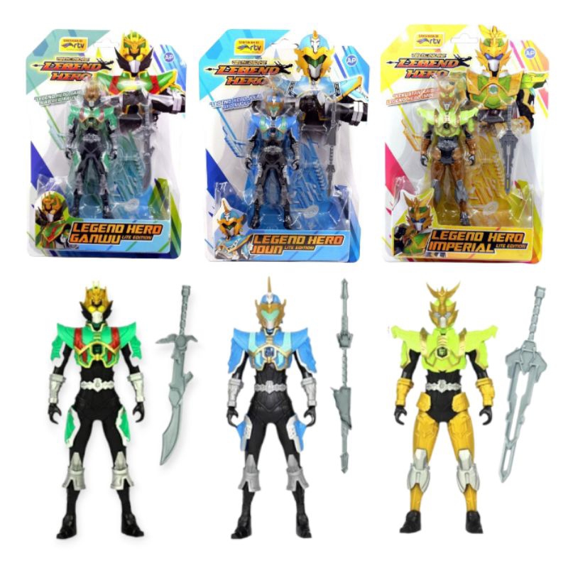 Action Figure Legend Hero Heroes Jungbie Handon Ganwu Theja
