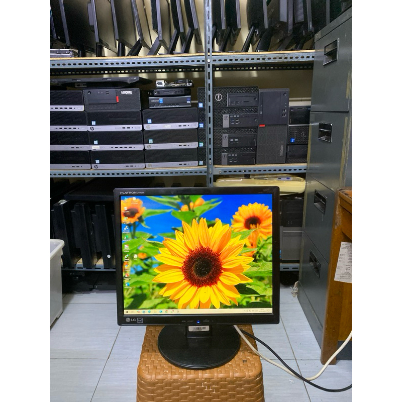 obral monitor hp lenovo benq 17 inch square kotak cocok buat cctv