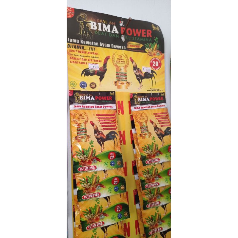 Jamu Ayam aduan Bima power
