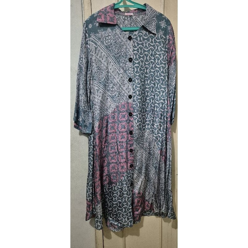 Preloved Dress Batik Viscose