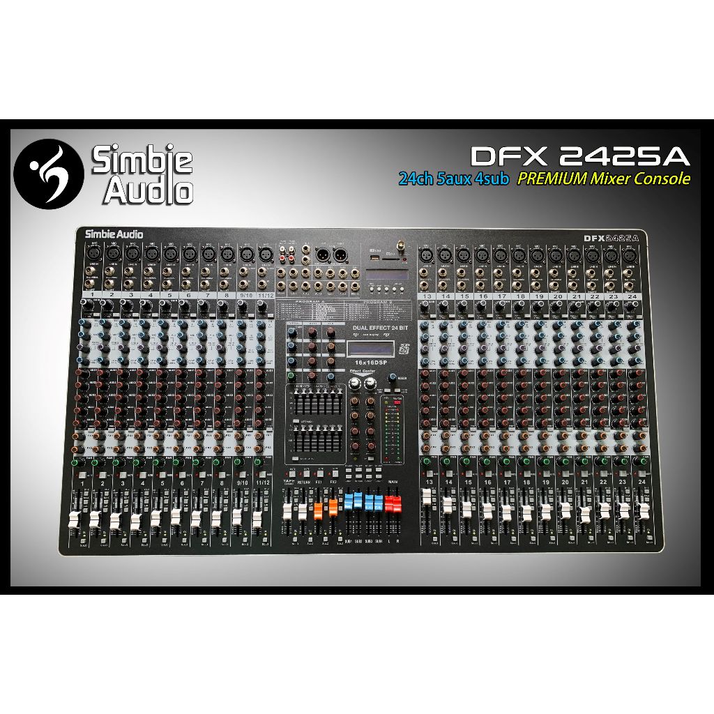 Mixer Simbie Audio DFX series