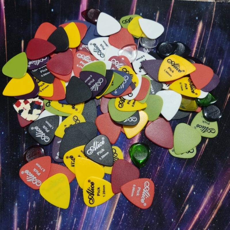 Pick Gitar Alice Original Akustik Elektrik Guitar