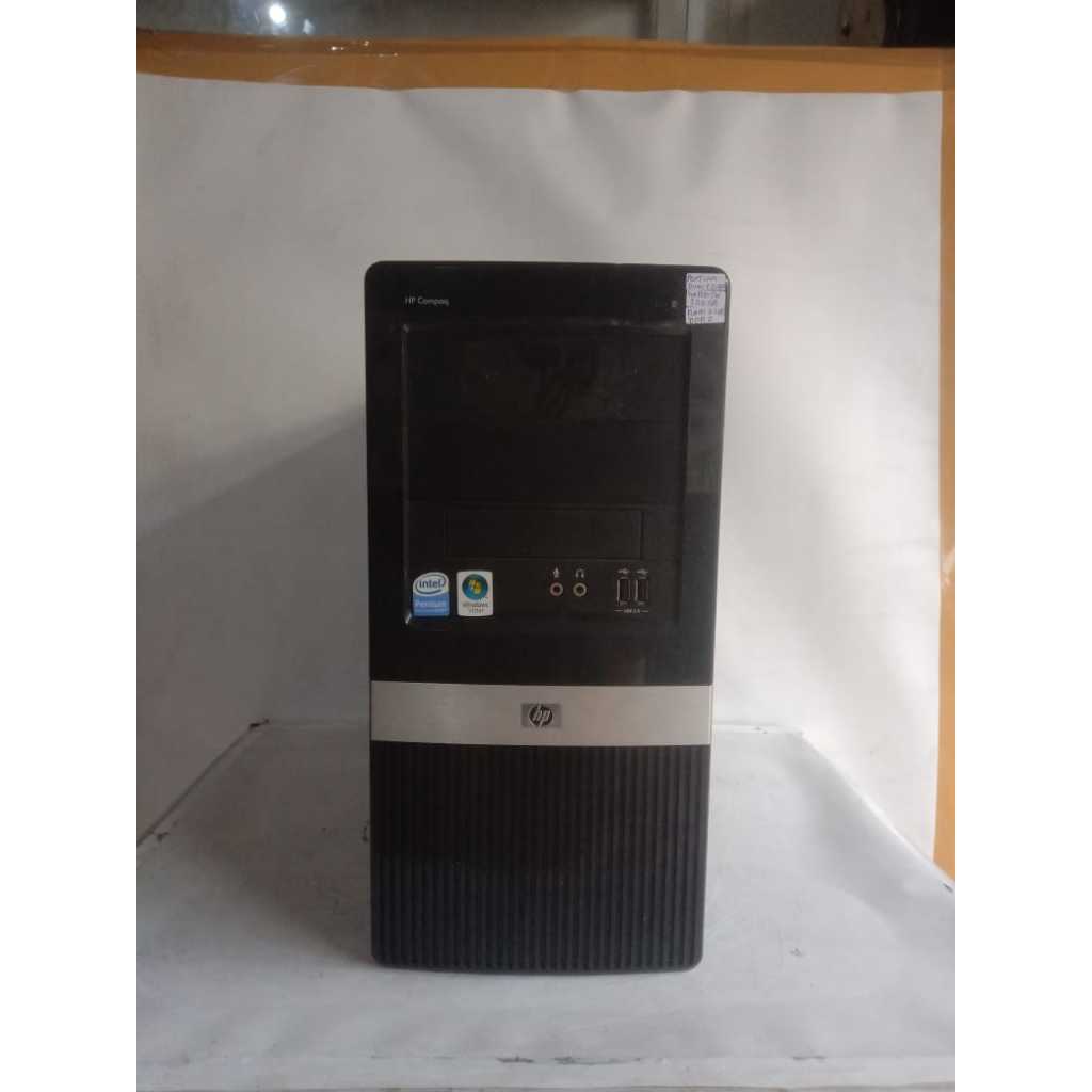 cpu hp compaq dx2310 mt intel pentium dual e2180 ram 2gb ddr2 hardisk 320gb kondisi ok